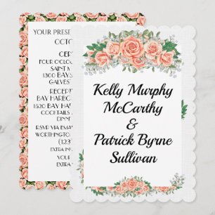 A Lovely Day For A Wedding Invitation