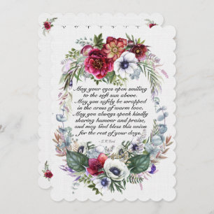 A Lovely Day For A Wedding Invitation