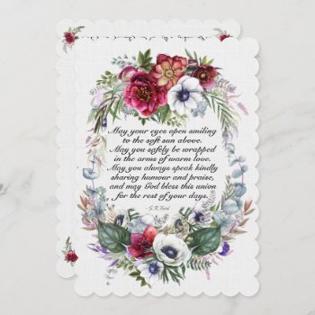 A Lovely Day For A Wedding Invitation by sharonrhea at Zazzle