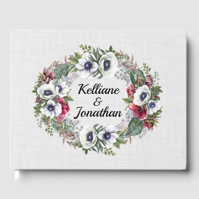 A Lovely Day For A Wedding or Any Occasion Guest Book (Front)