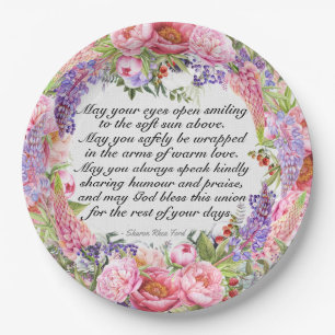 A Lovely Day For A Wedding Paper Plates