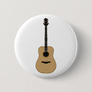 A lovely guitar button