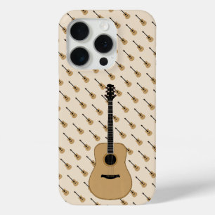 A lovely guitar iPhone 15 pro case