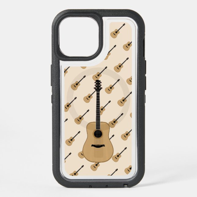 A lovely guitar iPhone 15 case (Back)