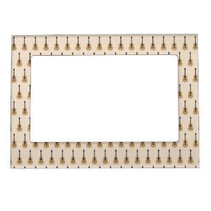 A lovely guitar magnetic frame