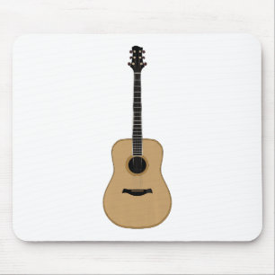 A lovely guitar mouse pad