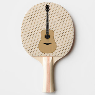 A lovely guitar ping pong paddle