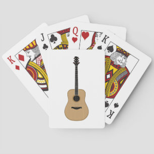 A lovely guitar poker cards