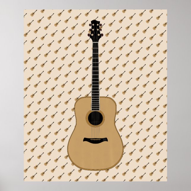 A lovely guitar poster (Front)