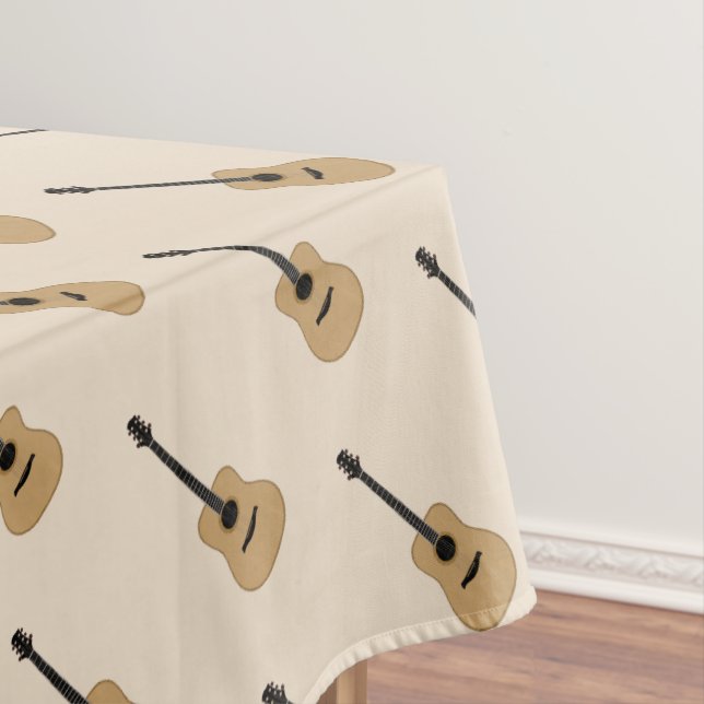 A lovely guitar tablecloth (In Situ)