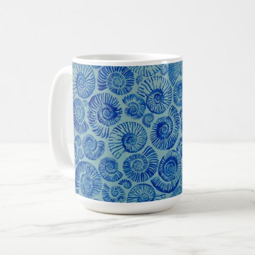 A Lovely Philip Jacobs Fabric Ammonite Mug