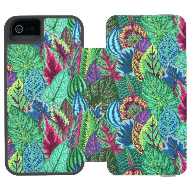 A Lovely Philip Jacobs Fabric Coleus iPhone case (Folio Open)