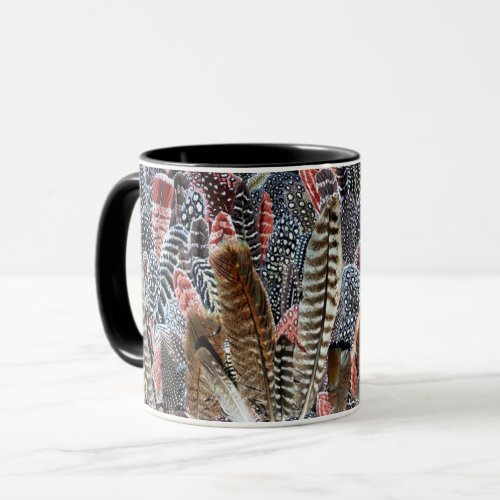 A Lovely Philip Jacobs Fabric Feather Mug