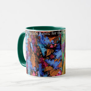 A Lovely Philip Jacobs Fabric Floral Mug