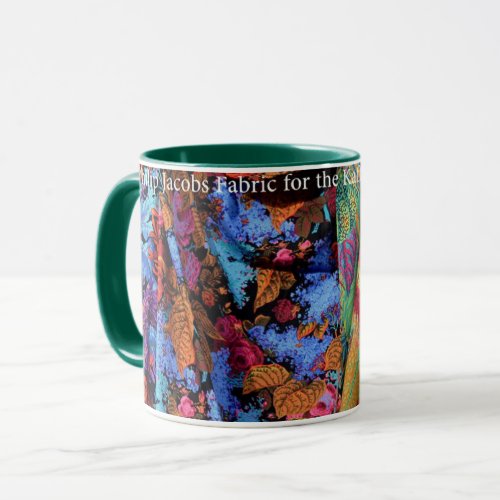 A Lovely Philip Jacobs Fabric Floral Mug