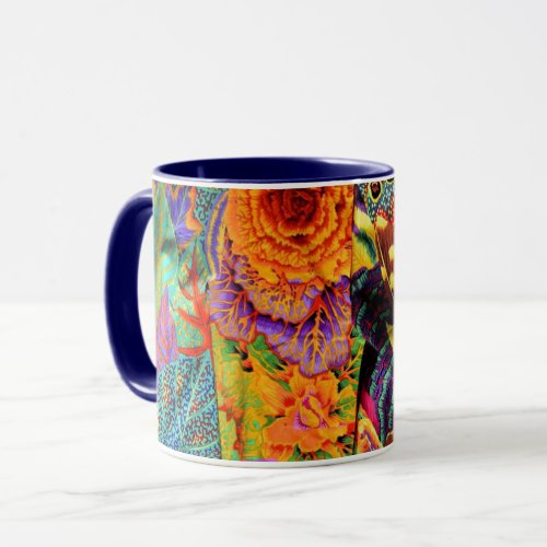 A Lovely Philip Jacobs Fabric Floral Mug