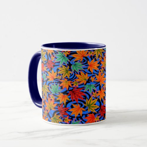 A Lovely Philip Jacobs Fabric Japanese Maple Mug