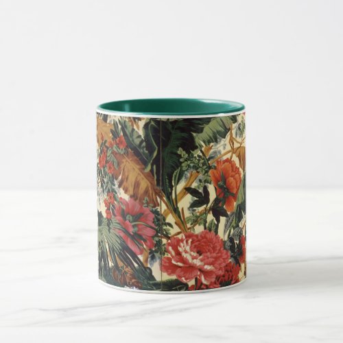 A lovely Philip Jacobs Fabric Jungle Print mug