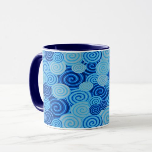 A Lovely Philip Jacobs fabric Spiral Mug