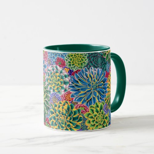 A lovely Philip Jacobs Fabric Succulent mug
