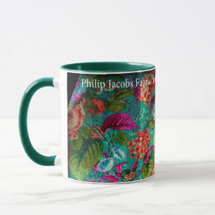 A Lovely Philip Jacobs Rose and Hydrangea Mug