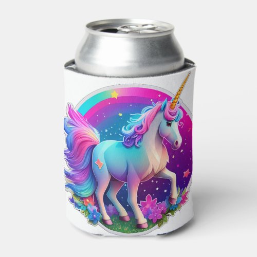 A Lovely Unicorn  Can Cooler