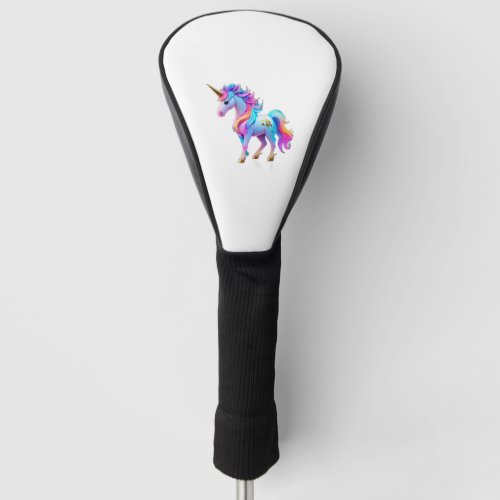 A Lovely Unicorn Sticker 1 Golf Head Cover