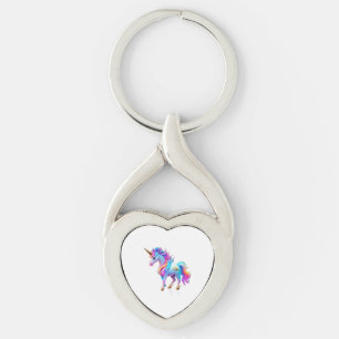 A Lovely Unicorn Sticker 1 Keychain