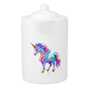 A Lovely Unicorn Sticker 1 Teapot