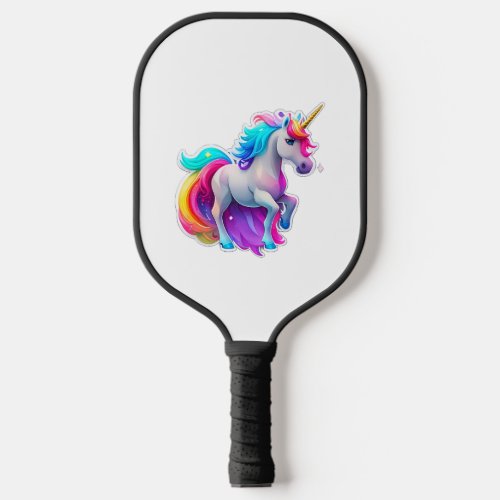 A Lovely Unicorn Sticker 2 Pickleball Paddle