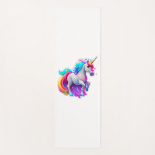 A Lovely Unicorn Sticker 2 Yoga Mat