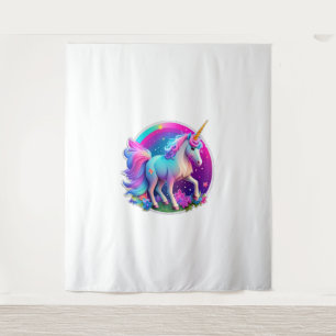 A Lovely Unicorn  Tapestry