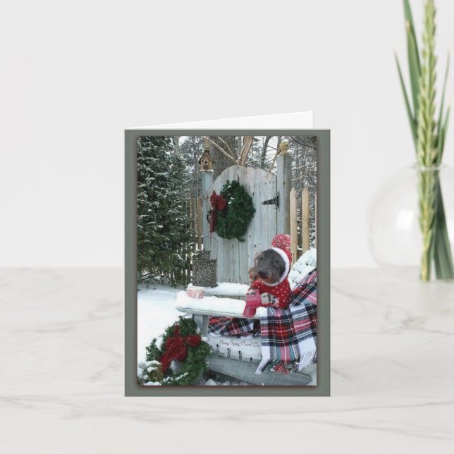 A Lovely Winters Day  Card (Front)