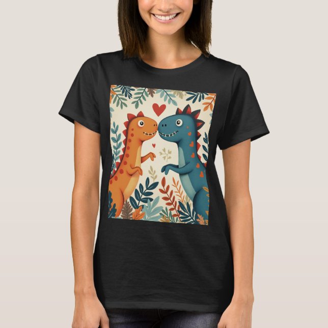 a lover dinosaur T-Shirt  (Front)