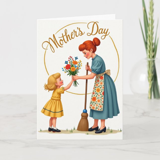 A Loving Gift Scene Card (Front)