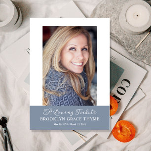 A Loving Tribute Photo Memorial Program