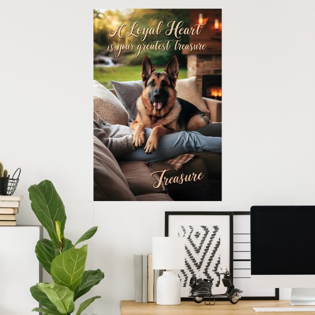 A Loyal Hearts Autumnal Comfort Poster (Home Office)