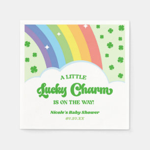 A Lucky Charm St. Patrick's Day Baby Shower Napkins