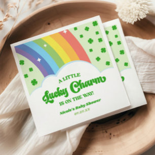 A Lucky Charm St. Patrick's Day Baby Shower Napkins