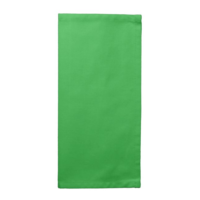 A lush landscape filled with dense green trees and cloth napkin (Half Fold)