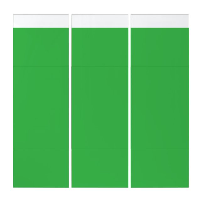 A lush landscape filled with dense green trees and triptych (Front)