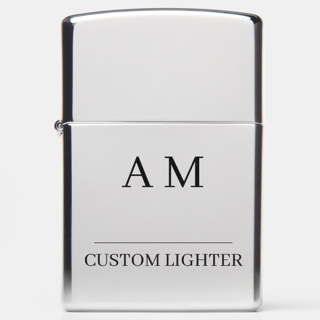 A M Custom Lighter – Bold Personalized Craft  (Front)