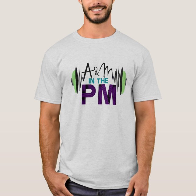 A&M in the PM on WLFC 88.3 Logo Shirt (Front)