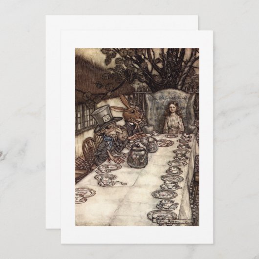A Mad Tea-Party (Front/Back)
