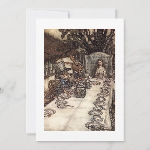 A Mad Tea-Party Invite