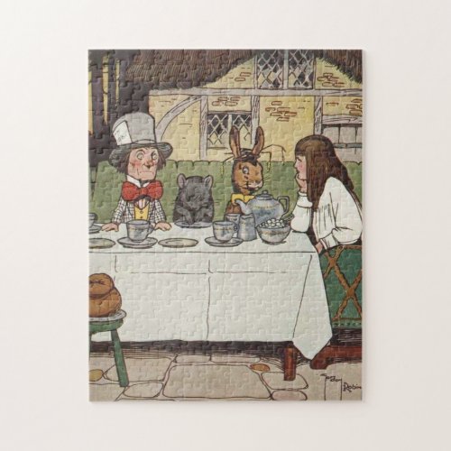 A Mad Tea Party Jigsaw Puzzle