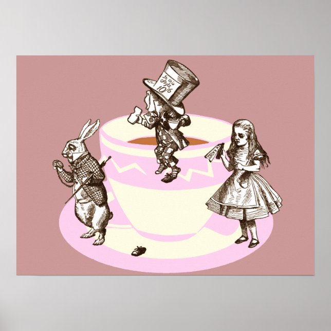 A Mad Tea Party Poster (Front)