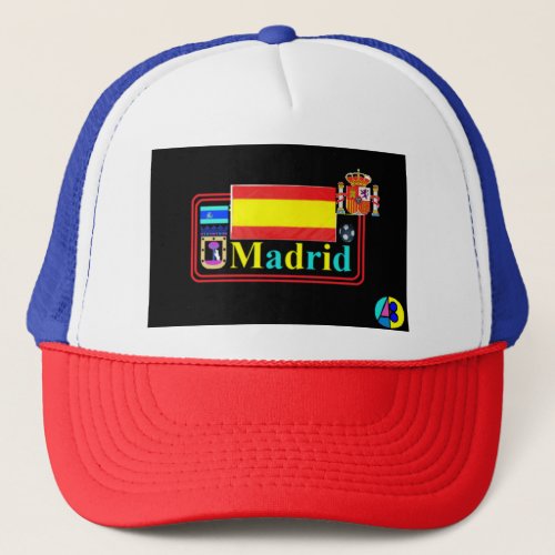 A  Madrid 01 Kappe Trucker Hat