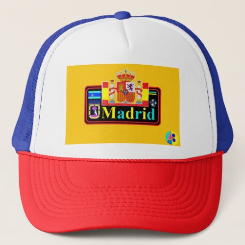 A  Madrid 04 Kappe Trucker Hat