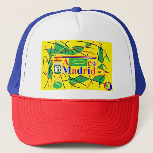 A  Madrid 07 Kappe Trucker Hat